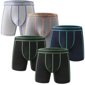 Men's Underwear Boxer Briefs Premium Cotton Brief Boxers